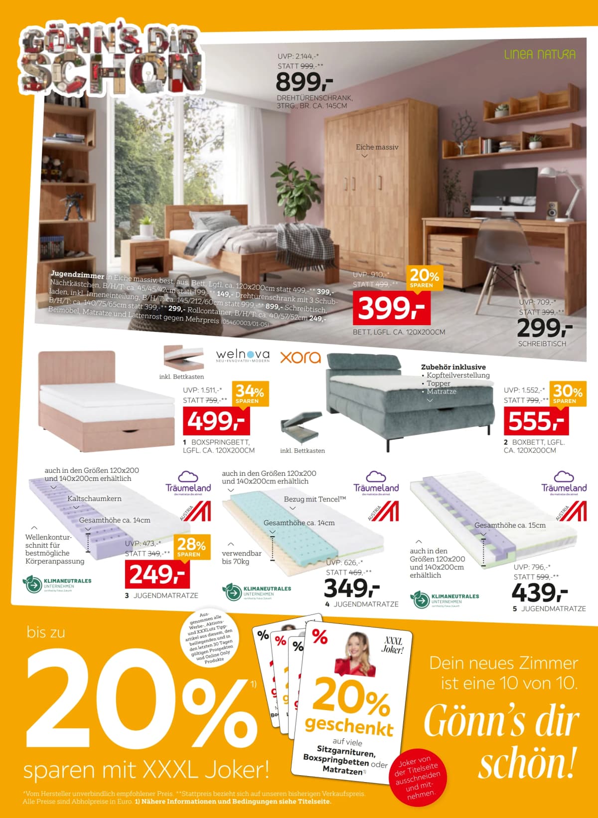 Seite 10 des XXXLutz Flugblatts – Aktuelle Angebote ab 23.08.2026.