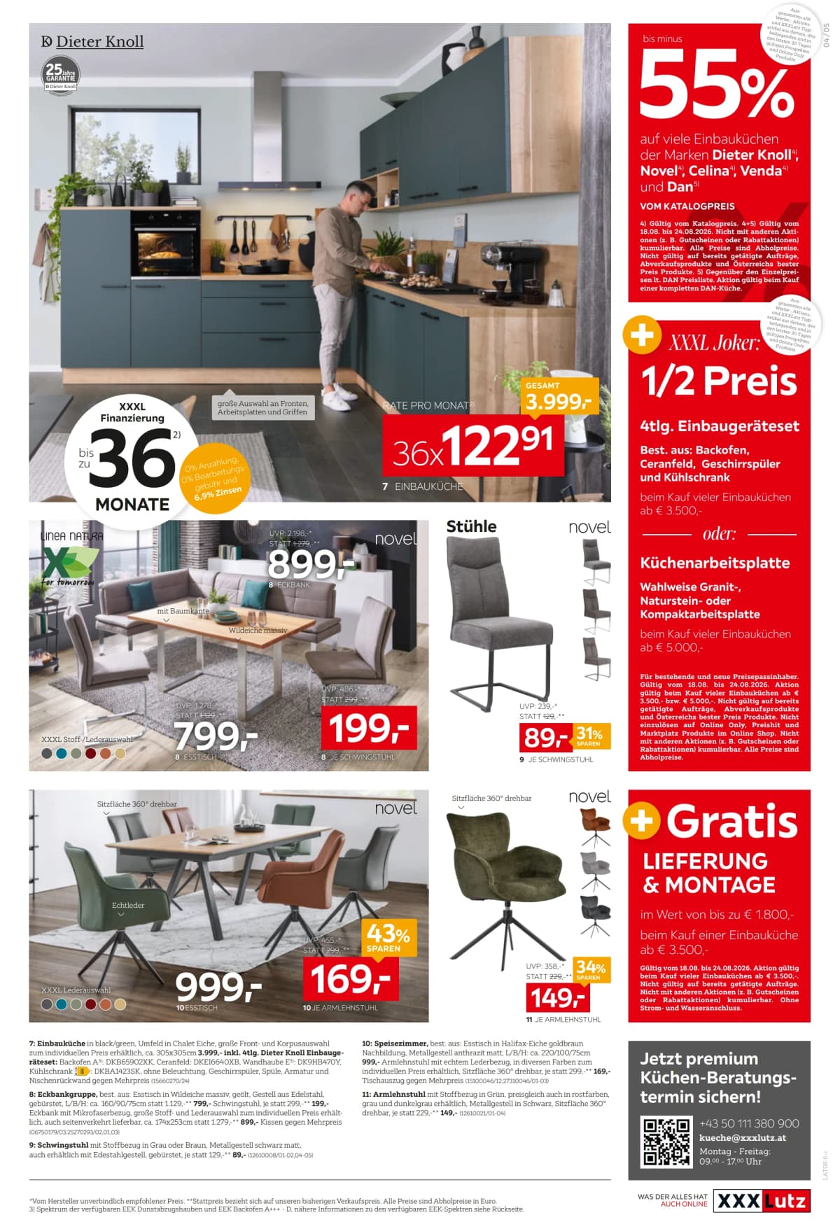 Seite 5 des XXXLutz Flugblatts – Joker