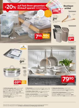 Seite 18 des XXXLutz Prospekts 20% Einkauf Sparen