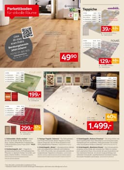 Seite 22 des XXXLutz Prospekts 20% Einkauf Sparen