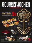 Titelblatt des XXXLutz Prospekts Gourmet Wochen