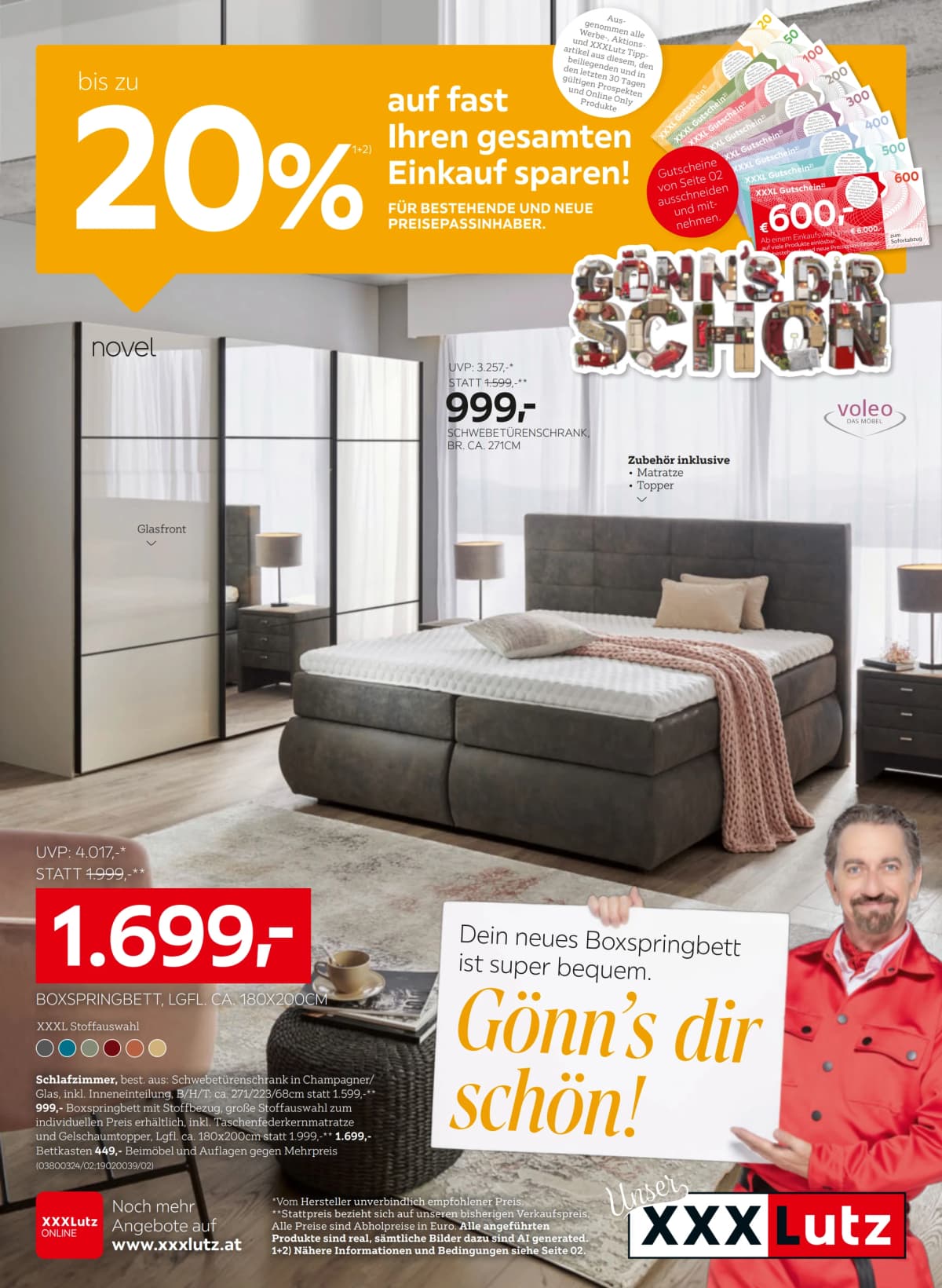 XXXLutz Flugblatt ab 08.09.2026. – Bis zu 20%