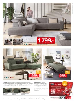 Seite 5 des XXXLutz Prospekts 33% auf viele Möbel