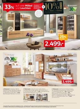 Seite 20 des XXXLutz Prospekts 33% auf viele Möbel