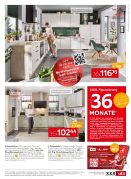 Seite 25 des XXXLutz Prospekts 33% auf viele Möbel