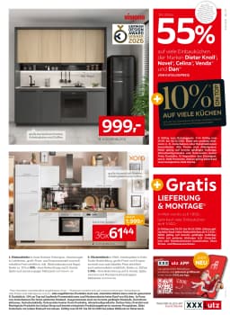 Seite 27 des XXXLutz Prospekts 33% auf viele Möbel
