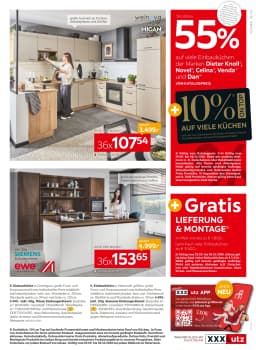 Seite 29 des XXXLutz Prospekts 33% auf viele Möbel