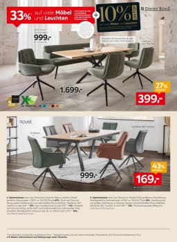 Seite 30 des XXXLutz Prospekts 33% auf viele Möbel