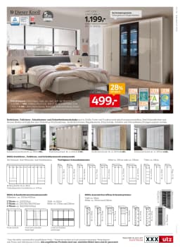 Seite 43 des XXXLutz Prospekts 33% auf viele Möbel