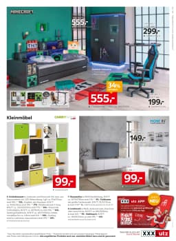 Seite 49 des XXXLutz Prospekts 33% auf viele Möbel