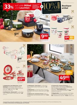 Seite 56 des XXXLutz Prospekts 33% auf viele Möbel