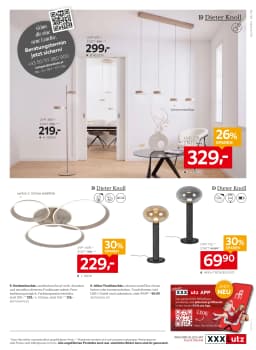 Seite 59 des XXXLutz Prospekts 33% auf viele Möbel