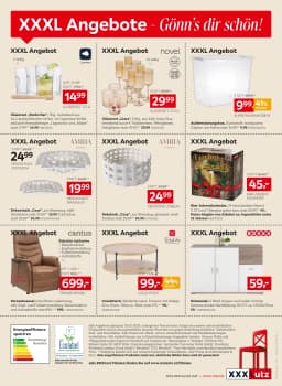 Seite 64 des XXXLutz Prospekts 33% auf viele Möbel