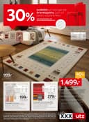 Titelblatt des XXXLutz Prospekts 30% auf viele Orientteppiche