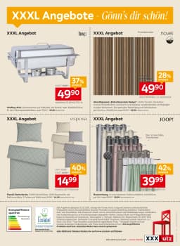 Seite 16 des XXXLutz Prospekts 33% auf viele Möbel