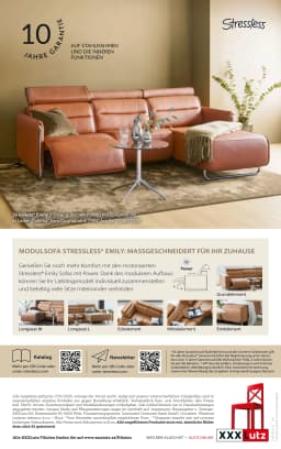 Seite 4 des XXXLutz Prospekts Stressless