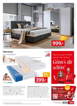 Seite 3 des XXXLutz Prospekts 20% Mwst. geschenkt