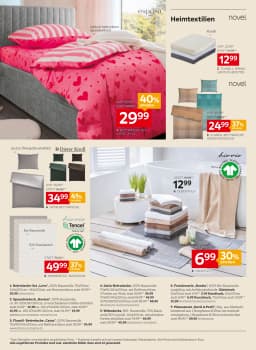 Seite 12 des XXXLutz Prospekts 20% Mwst. geschenkt