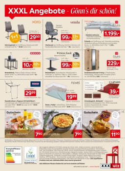 Seite 16 des XXXLutz Prospekts 20% Mwst. geschenkt