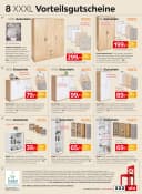 Titelblatt des XXXLutz Prospekts 20% Mwst. geschenkt