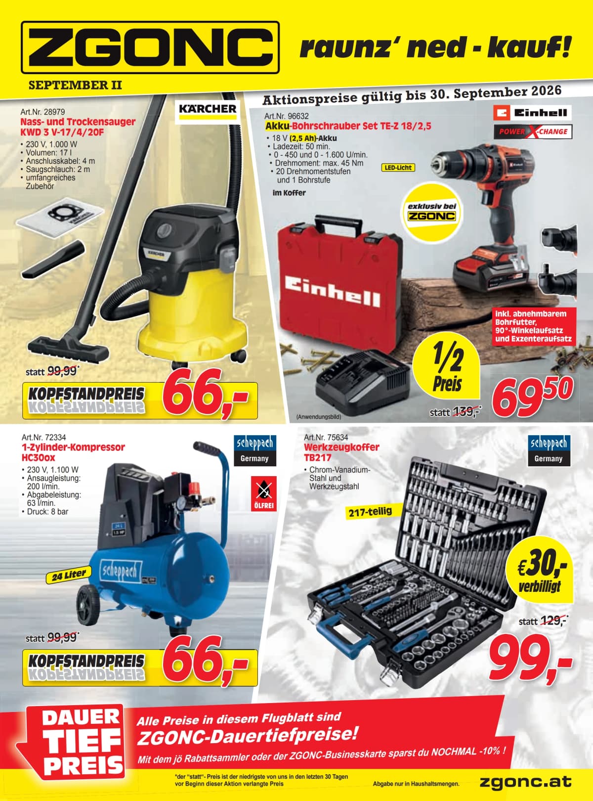 Zgonc katalog September II 2026, 17.09.2026. – 30.09.2026.