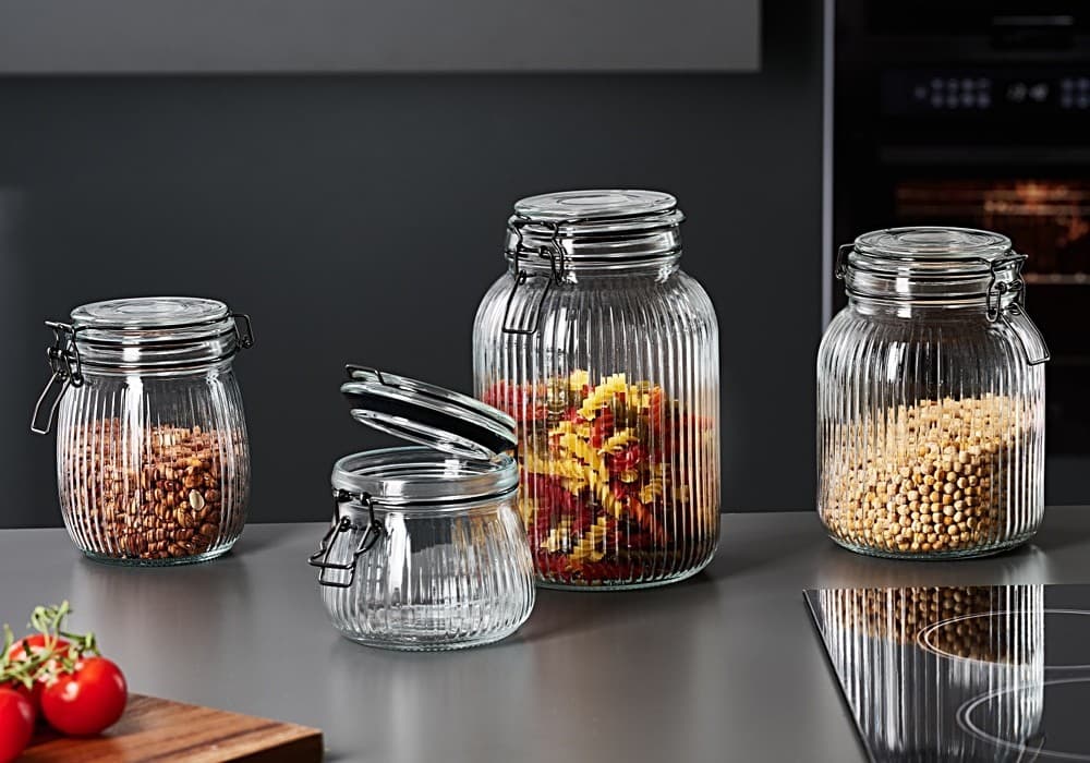 Ritzenhoff Vorratsglas mit Holzdeckel »Runa«, 750 ml – Eurospar
