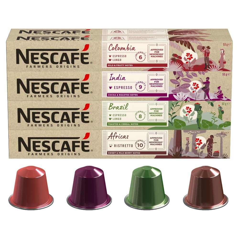 Nescafé Farmers Origins Kaffeekapseln, 10 Kapseln – Spar