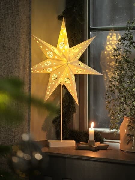 Weihnachtsstern UNAKIT, Ø45 x H66 cm – Jysk