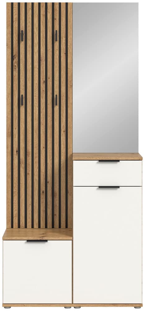 Garderobe, ca. 88/195/35cm – XXXLutz
