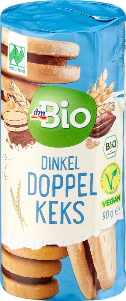 dmBio Dinkel Doppelkeks Mini, 90 g – Dm
