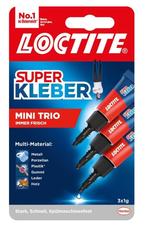Loctite Mini-Superkleber, 3er-Packung – Penny