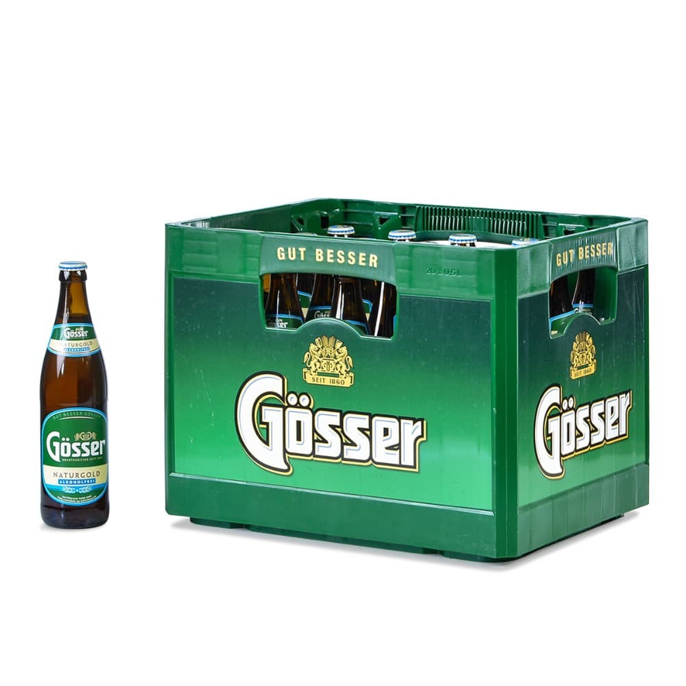 Gösser Naturgold Alkoholfrei, 0,5 l – Hofer