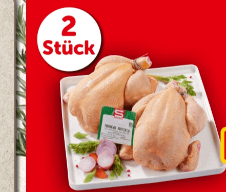 Hendl, 2 Stück – Interspar