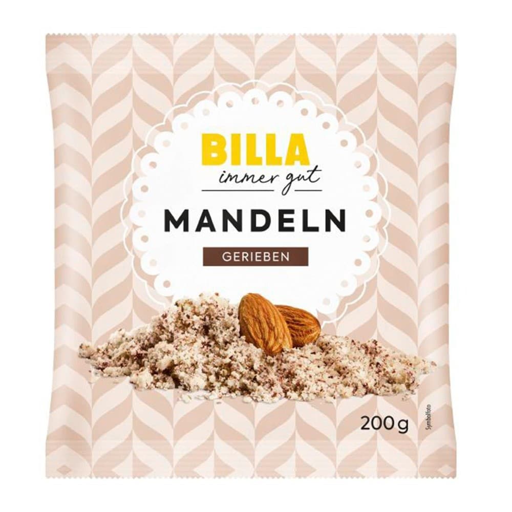 BILLA immer gut Mandeln gerieben, 200 g – Billa