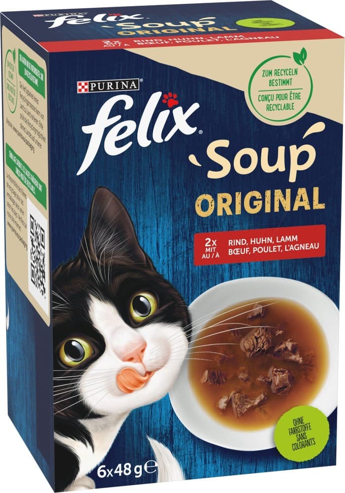 Felix Soup, 6 x 48 g – Penny