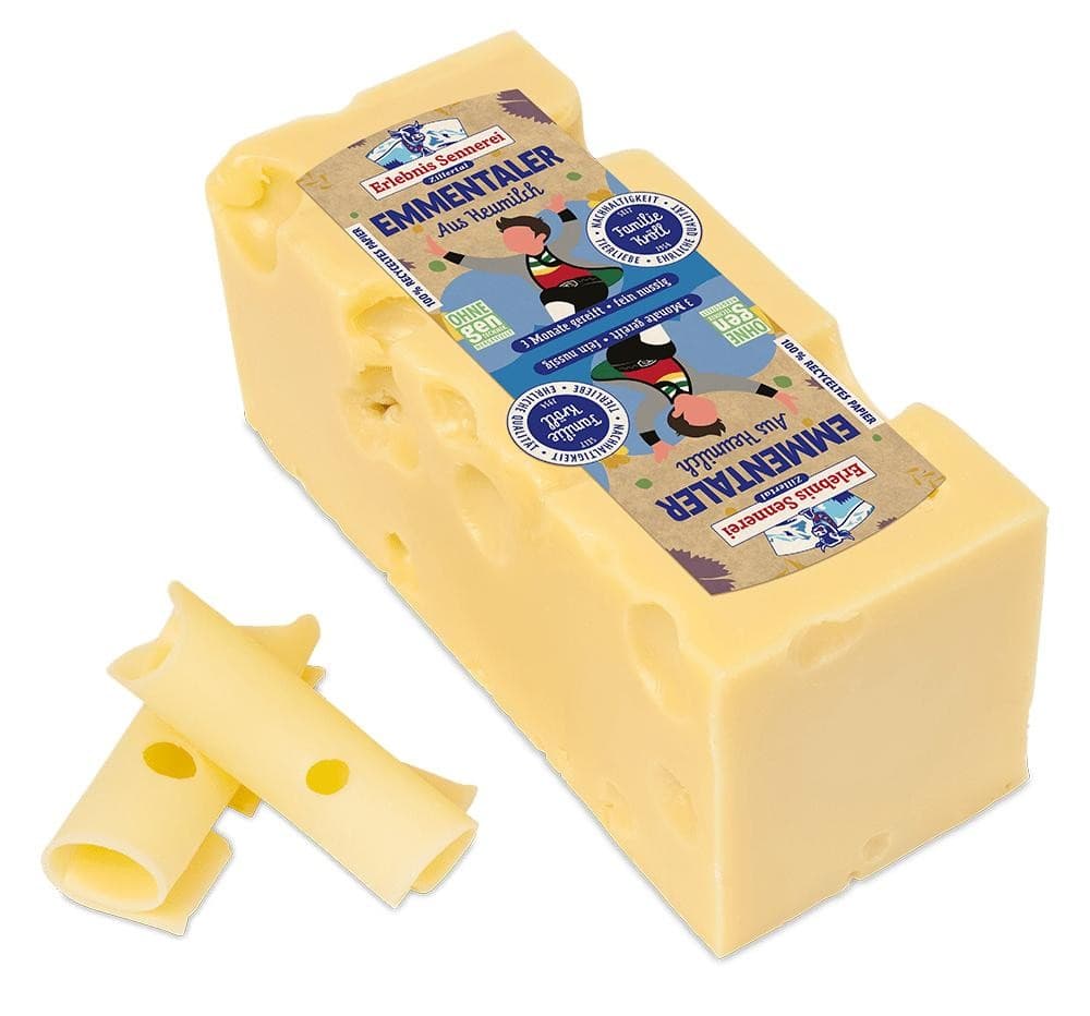 Zillertaler Heumilch-Emmentaler g.t.S. 100 g Angebot bei Billa Plus