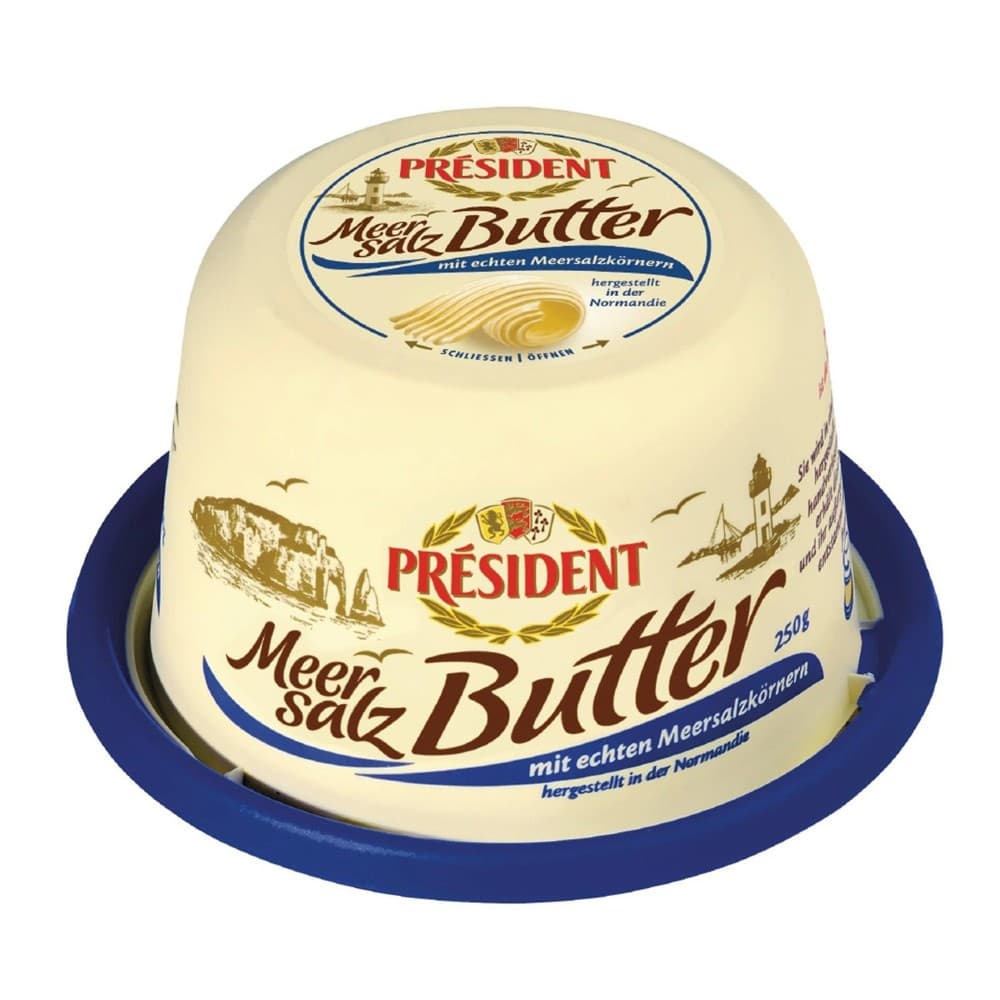 Meersalz Butter 250 g President Angebot bei Norma