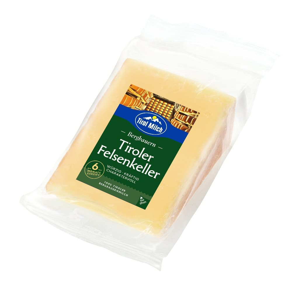 Tirol Milch Felsenkellerkäse, 100 g – Spar