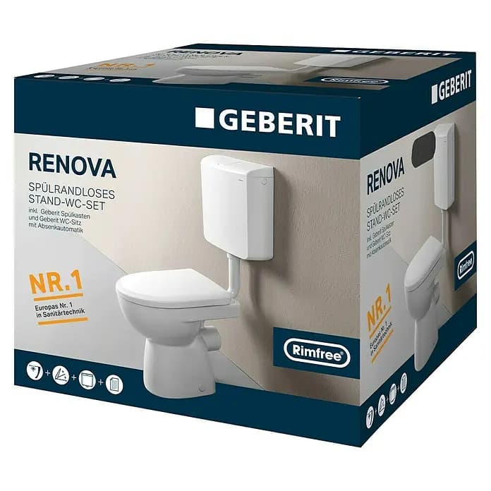 Stand-WC-Kombination RENOVA – Bauhaus