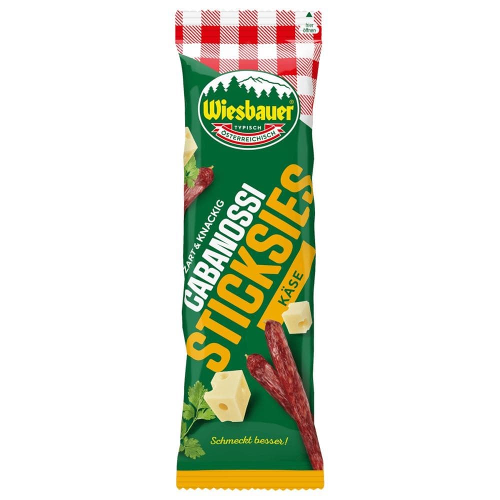 Wiesbauer Cabanossi Sticksies, 80 g – Adeg