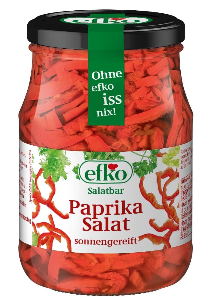 Paprikasalat, 320 g Efko – Maximarkt