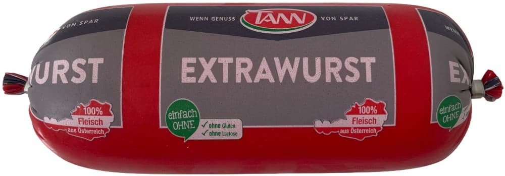 Extrawurst 500 g TANN Angebot bei Spar