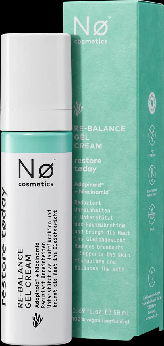 Re-Balance Gel-Creme Gesichtspflege, 50 ml Nø cosmetics – Dm