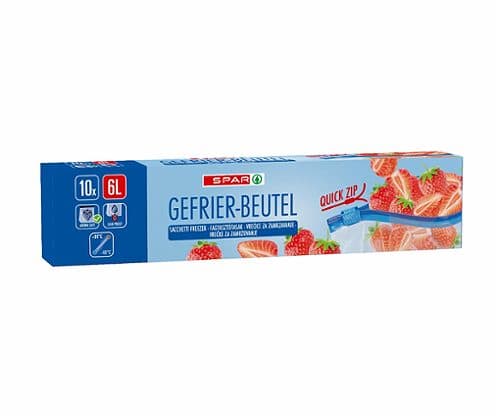 SPAR Gefrierbeutel Quick Zip – Maximarkt