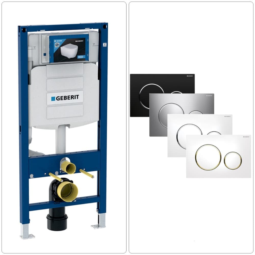 WC-Vorwandelement Duofix Sigma Geberit – Bauhaus