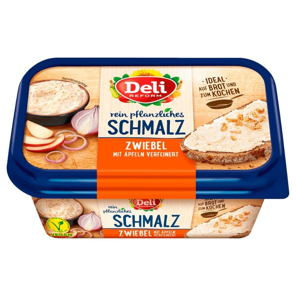 Deli Pflanzliches Schmalz, 200 g Deli Reform – Norma