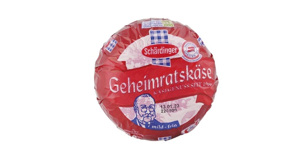 Schärdinger Geheimratskäse od. Proteinkäse Kugel 240 g Angebot bei Billa Plus