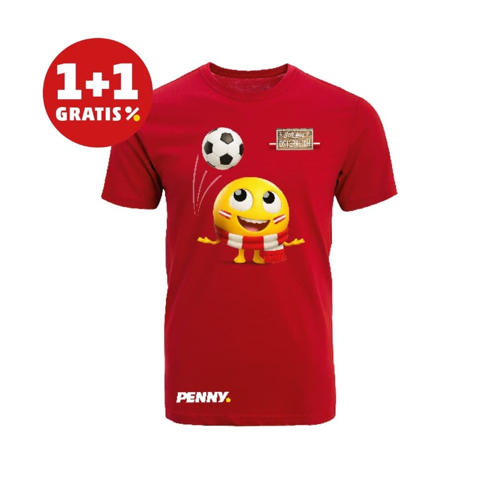 Ich bin Österreich Trikot, in den Größen S/M und L/XL – Penny