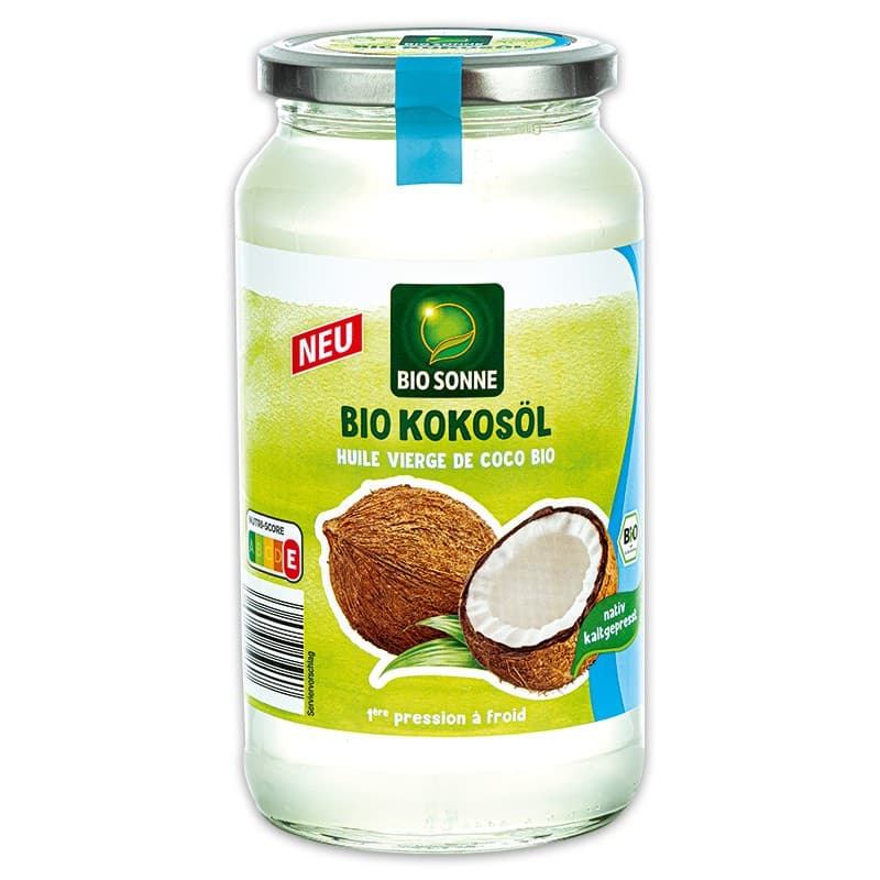 Bio-Kokosöl, 920 g Bio Sonne – Norma