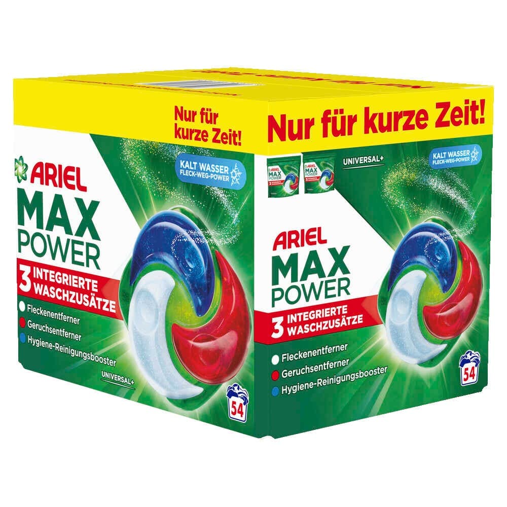 Ariel Maxpower Waschmittel, 54 Waschgänge – Hofer